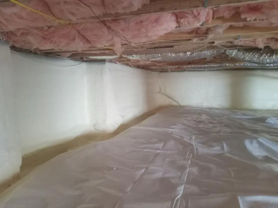 Crawl space encapsulation with closed-cell spray foam for Roof Maintenance in Port Arthur